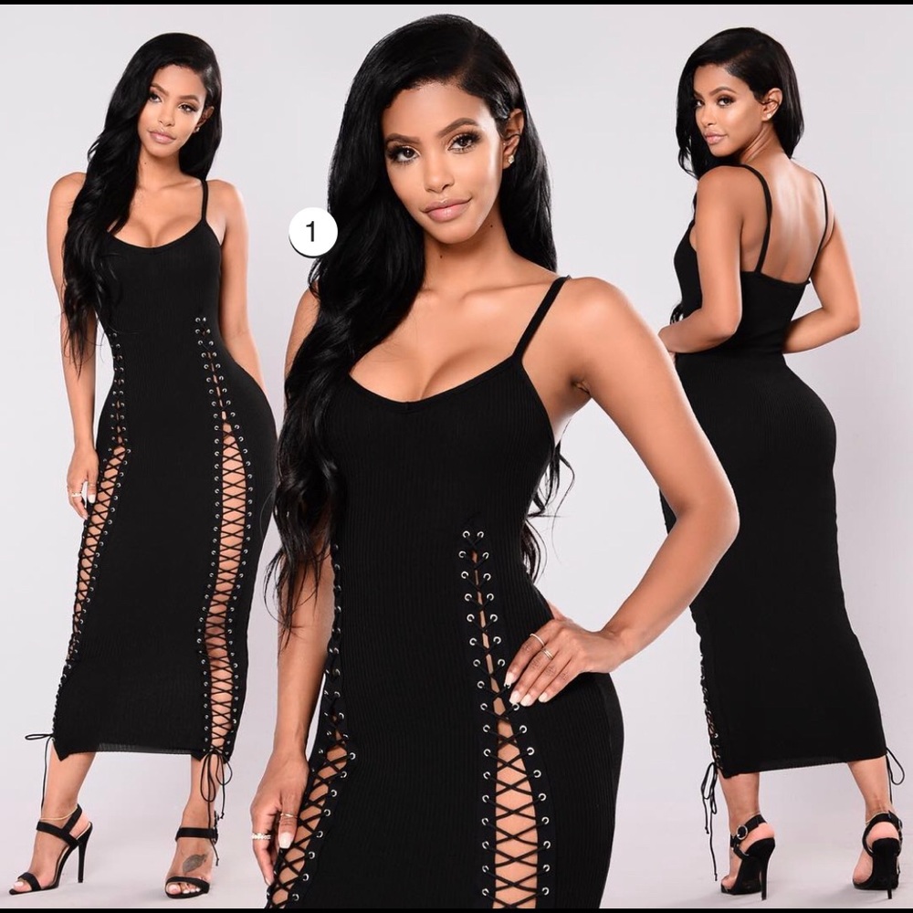 Fashion Nova Tight Knit Dress